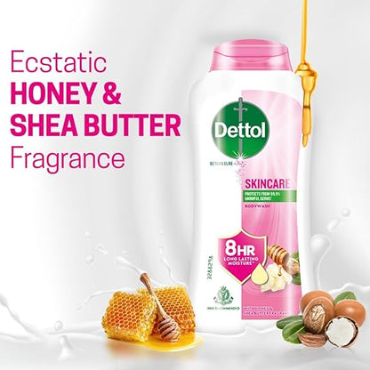 Dettol Skin Care Body Wash and Shower Gel - 250 ml (Pack of 3)