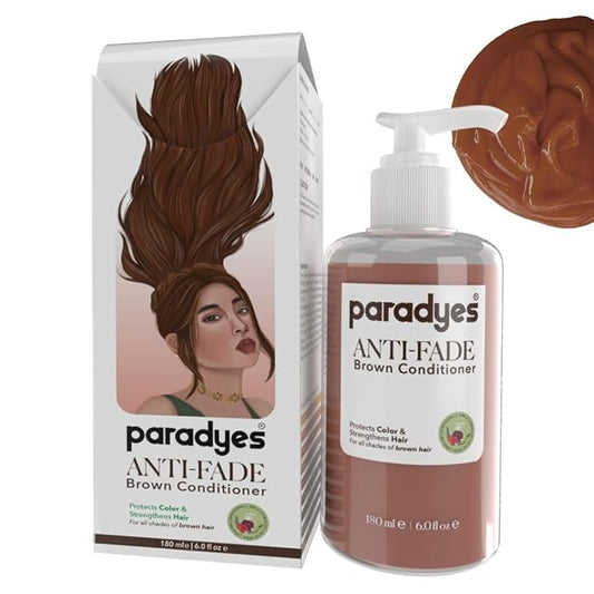 Paradyes Anti Fade Brown Fresh Conditioner for All Types of Hair - 180 Ml