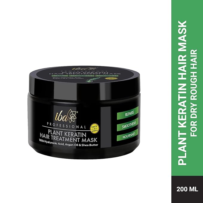 Iba Professional Plant Keratin Hair Treatment Mask - 200 Ml