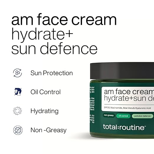Total Routine AM Face Cream with SPF For Men - 50 gms