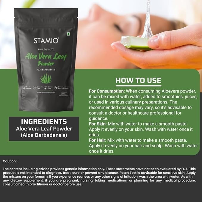 Stamio Aloe vera Powder