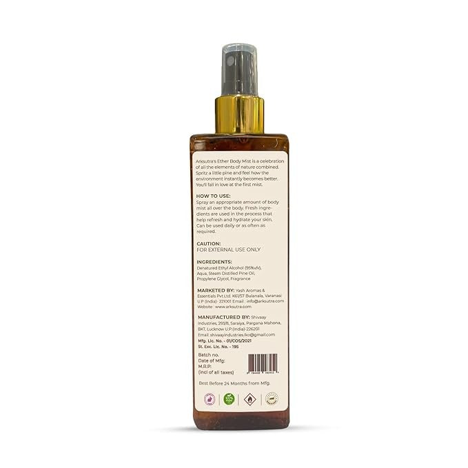 Arksutra Ether Body Mist - 200 ml