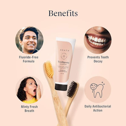 Arata Natural Refreshing Toothpaste - 50 ml