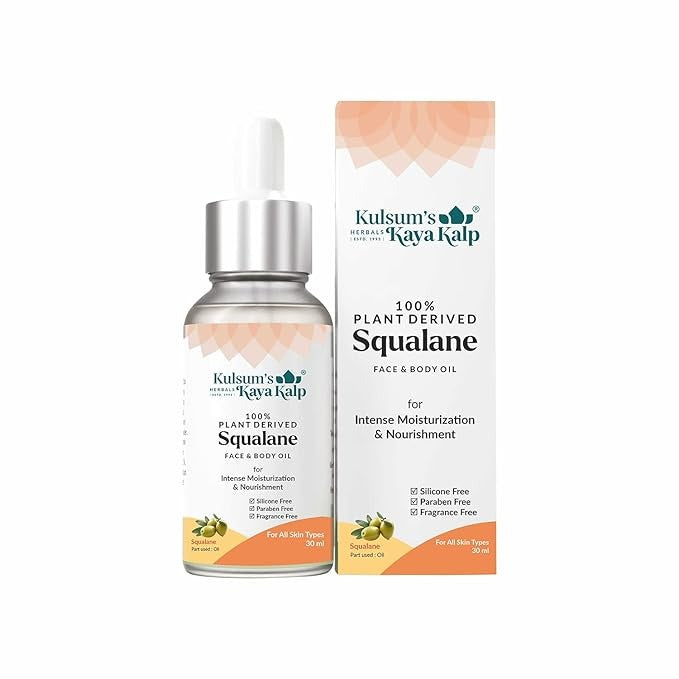 Kulsum's Kaya Kalp Herbals Squalane Face & Body Oil - 30 ml
