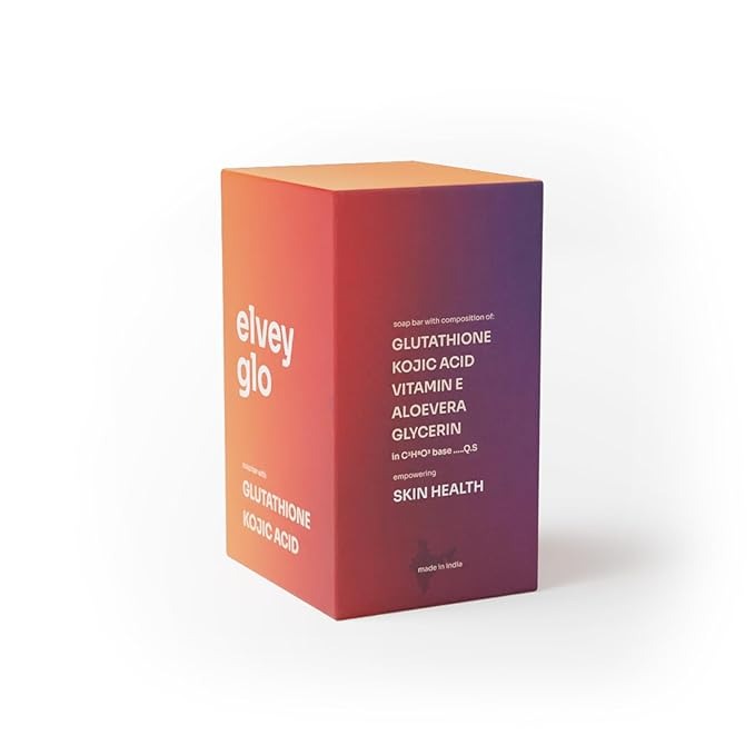 Elvey Essentials Glo 2% Kojic Acid Brightening Soap - 75 gms (Pack Of 2)