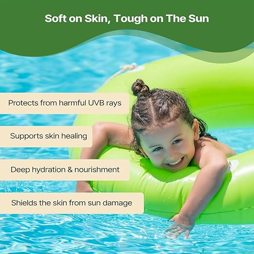 Herby Angel Natural Kids Sunscreen for Babies & Kids - 50 ml