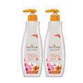 Santoor Perfumed Body Lotion with Sandalwood & Sakura Extracts - 250 ml (Pack of 2)