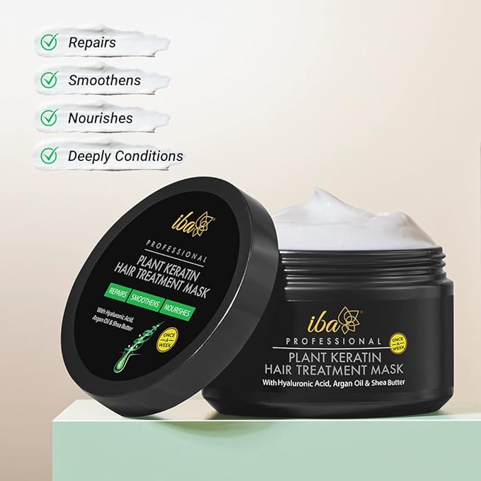 Iba Professional Plant Keratin Hair Treatment Mask - 200 Ml