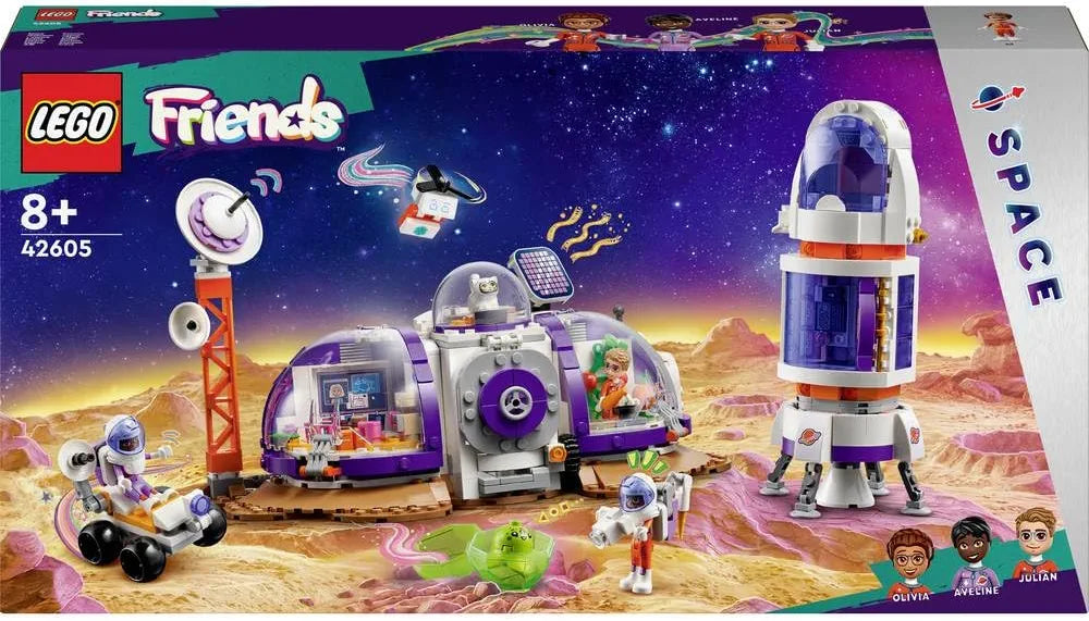 Lego Friends Mars Space Base and Rocket Set with 4 Characters 42605