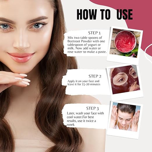 Florecer Organic Beetroot Powder For Face - 100 gms