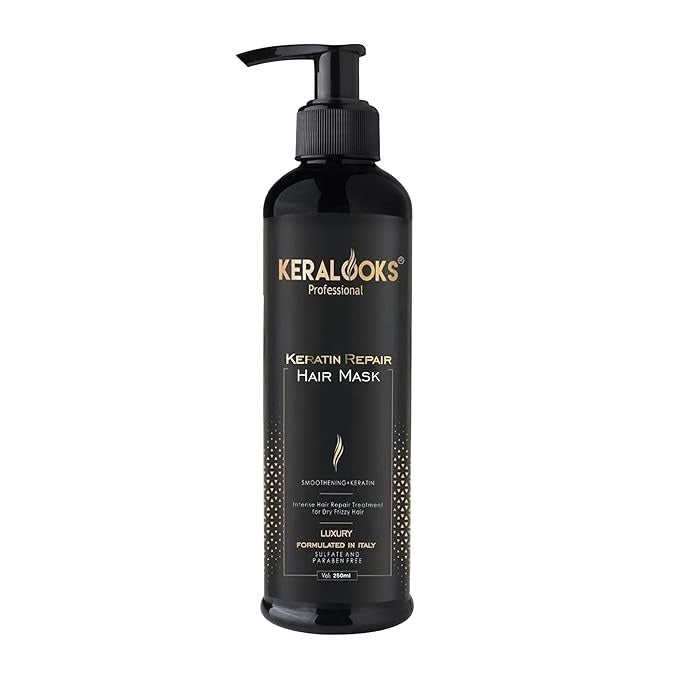 Keralooks Professional Smoothing Plus Keratin Hair Mask for Damaged Hair - 250 ml