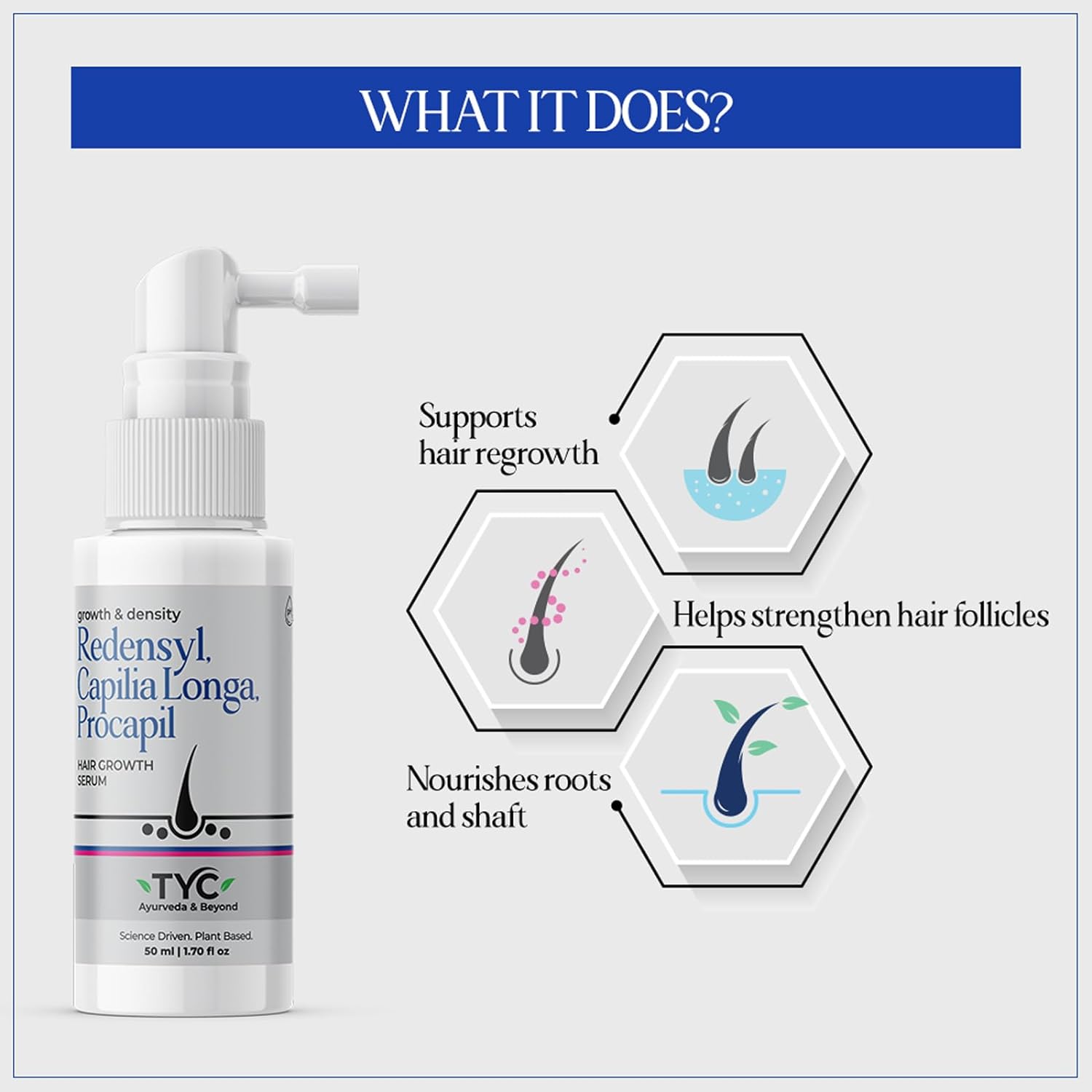 Trust Your Choice Herbal Hair Growth Serum - 50 ml