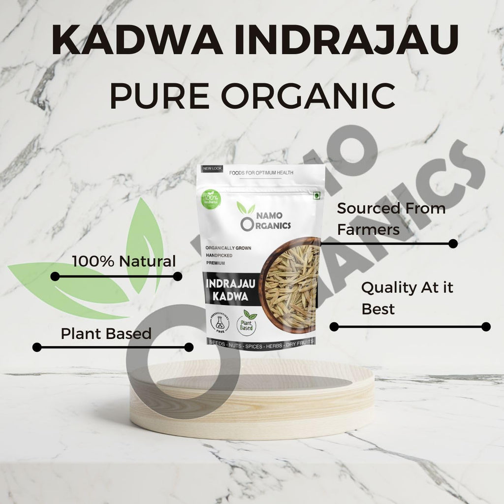Namo Organics - Indrajau Kadwa | Indra jau - Holarrhena Pubescens 400 gm