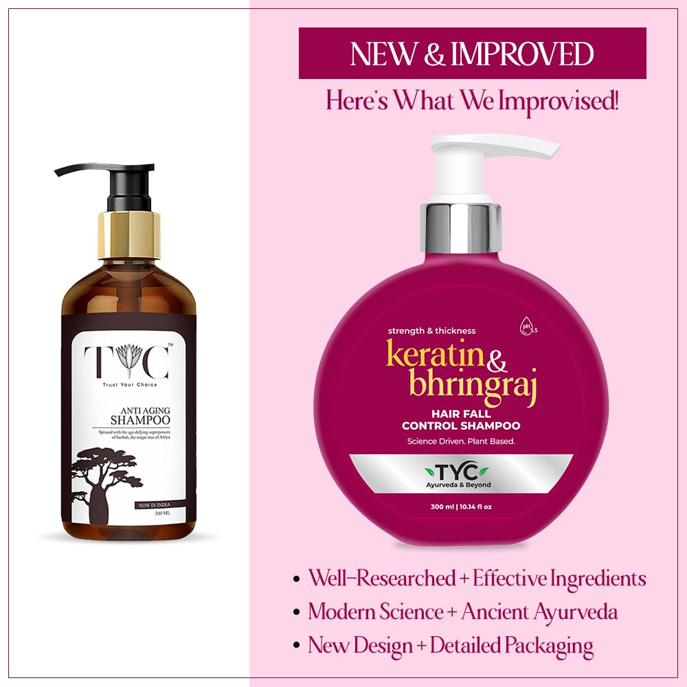 Trust Your Choice Keratin and Bhringraj Hair Fall Control Shampoo - 300 ml