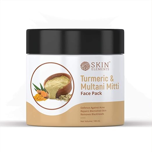 Skin Elements Face Pack Cream with Turmeric Haldi & Multani Mitti - 100 gms