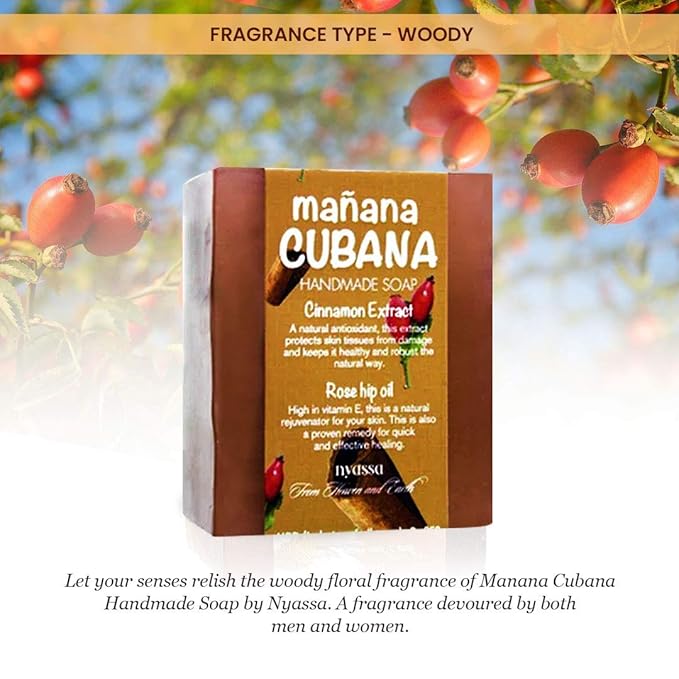 Nyassa Manana Cubana Handmade Soap - 150 Gms