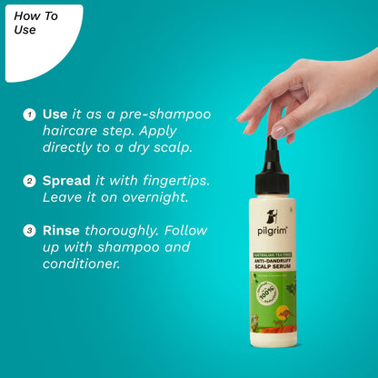 Pilgrim Australian Tea Tree Anti Dandruff Scalp Serum -100ml