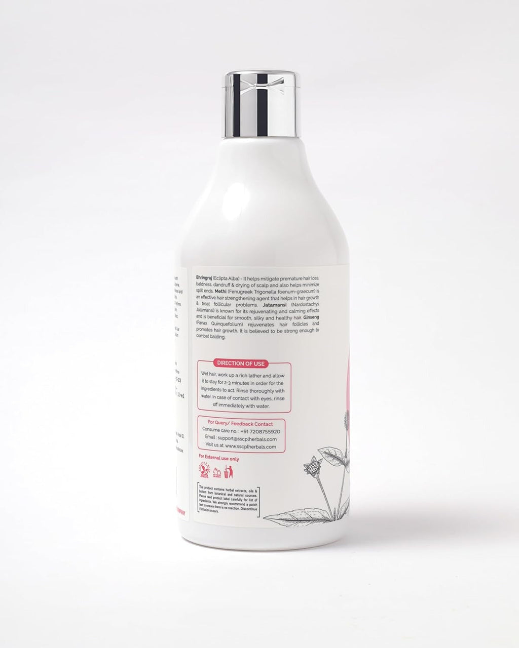 Sscpl Herbals Hair Fall Repair Shampoo - 200 ml (Pack of 2)
