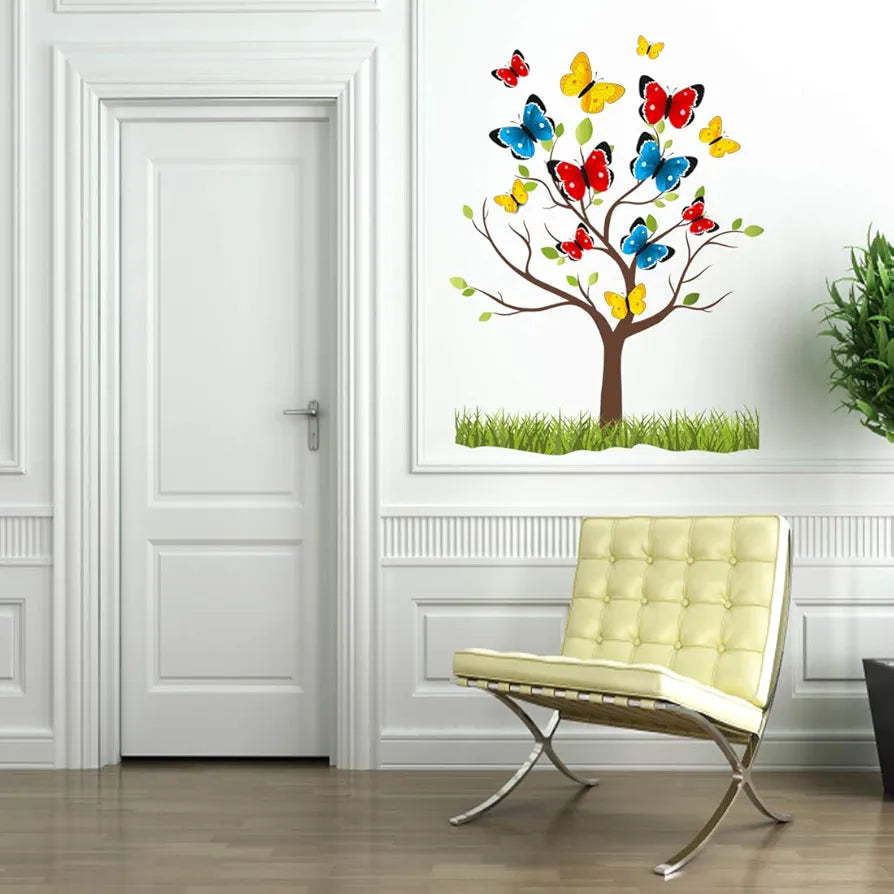 Rangoli White Glossy Vinyl Wall Sticker Premium Self-Adhesive Waterproof Parent-14 Design-11
