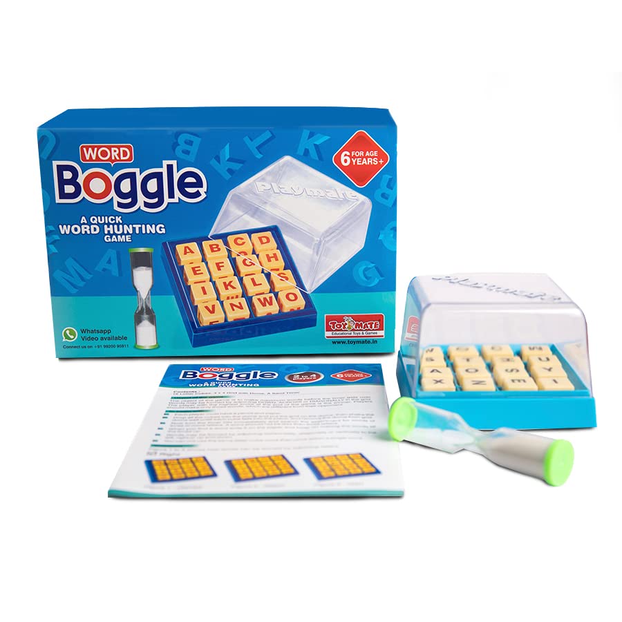 Toymate Word Boggle Fast Word Search Board Game