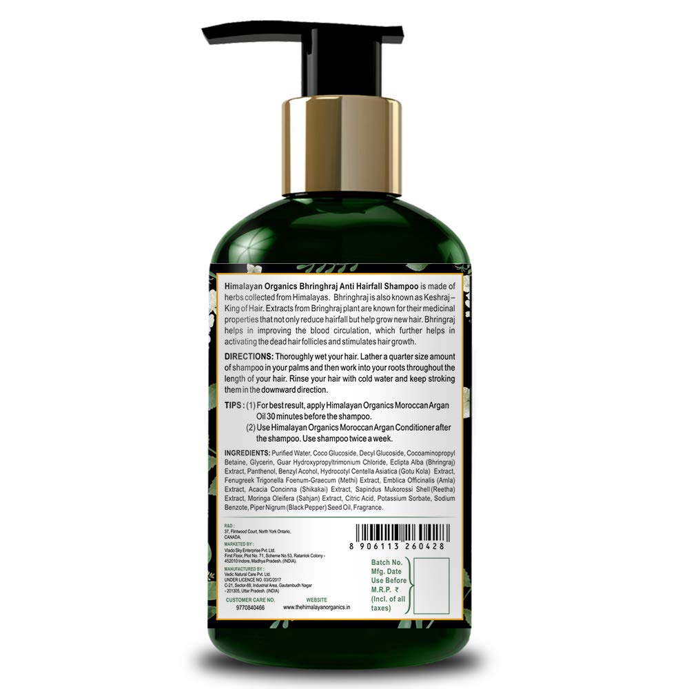 Himalayan Organics Bhringraj Shampoo - 300 ml