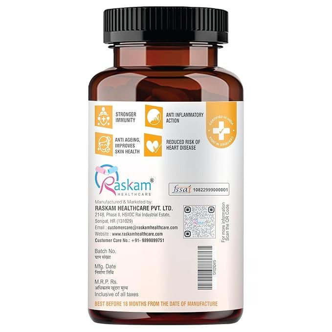 Raskam Vita C Plus - 100 Capsules