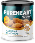 Pureheart Nutreat Natural Almonds - 333 gms