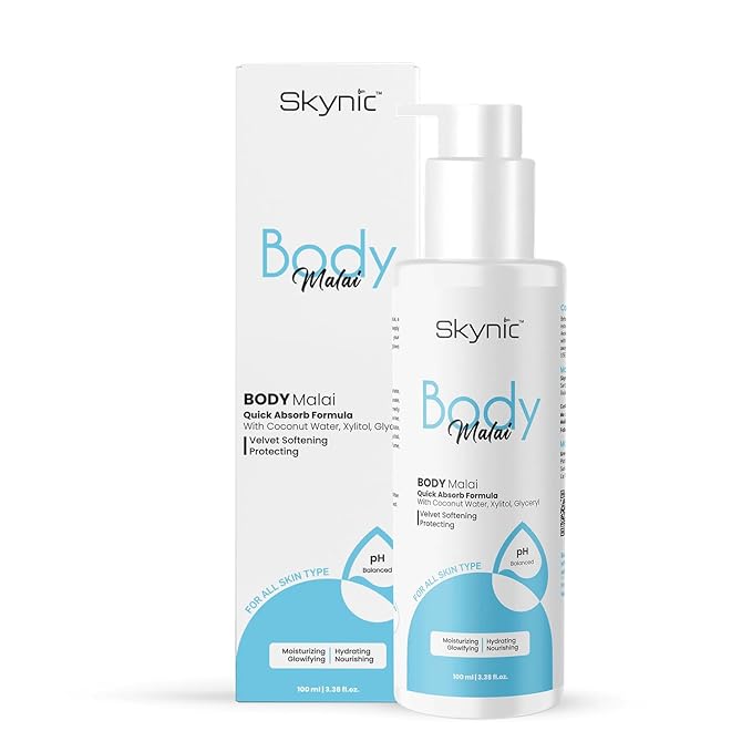 Skynic Advansed Deep Nourishing Body Malai for Women & Men, for Dry Skin - 100 Ml