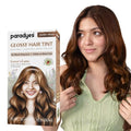 Paradyes No Bleach Glossy Hair Tint, Ammonia-free Formula for Natural Black Hair - 160 Gms | Golden-Brown | Lover's Latte