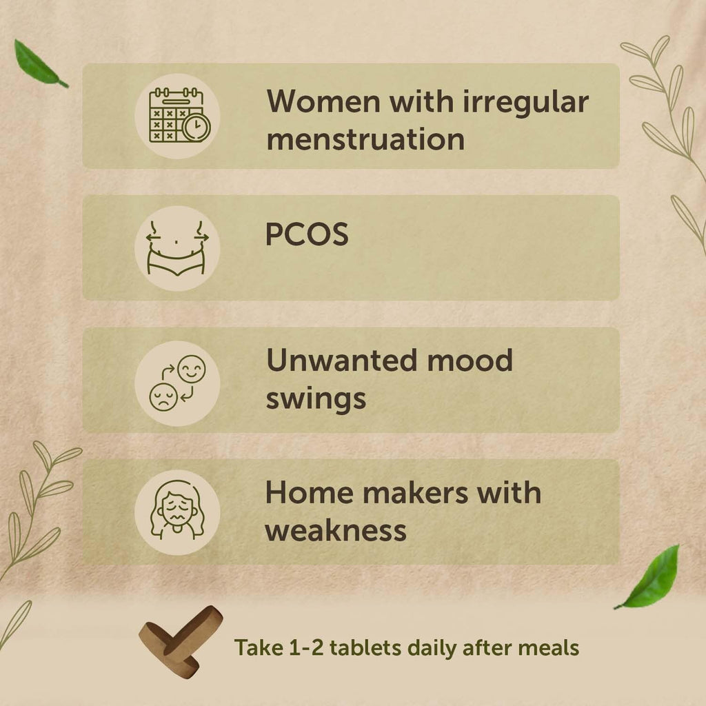 Neuherbs Shatavari 60 Tablets | Boost Energy, Immunity & Maintain Women's Hormonal Balance | Supports Lactation | No Added Preservatives