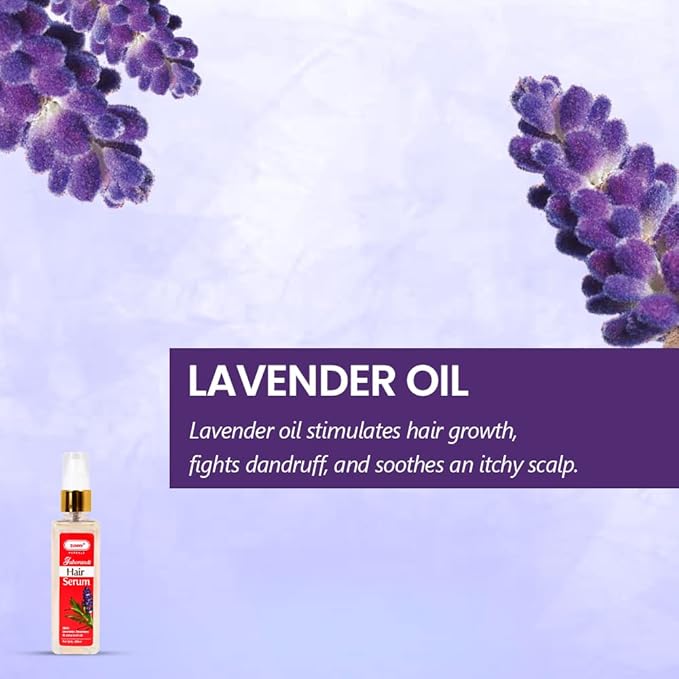 Sunny Herbals Hair Serum Enriched With Jaborandi & Basil & Essential Oils - 100 ml