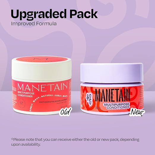 Manetain Multipurpose Hair Conditioner for Curly Wavy and Frizzy Hair  - 200 gms