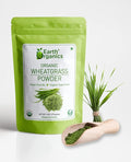 Earth Organics Organic Wheatgrass Powder - 170 gms