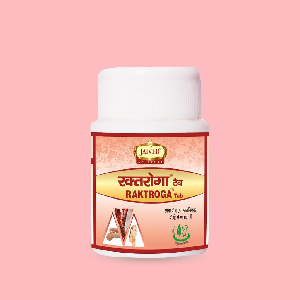 Jaived Ayurveda Raktroga Tablet - 40 Tabs (Pack of 3)