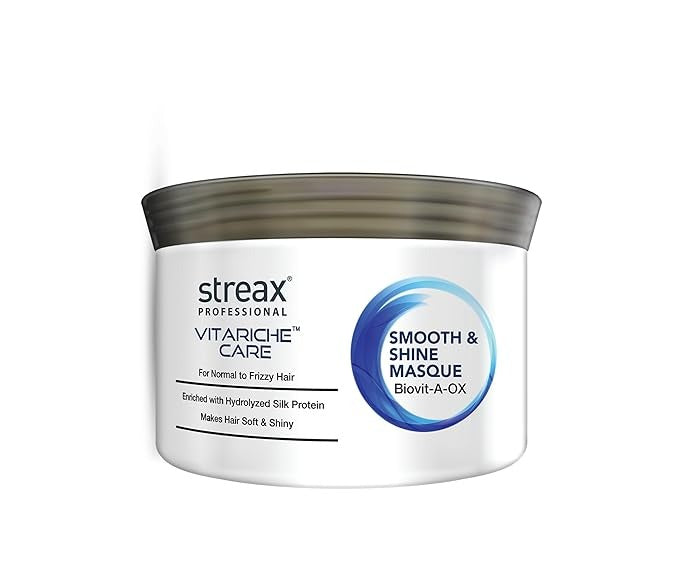 Streax Professional Vitariche Care Smooth And Shine Masque - 200 gms