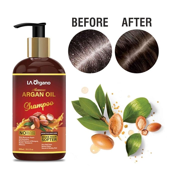 La Organo Moroccan Argan Hair Shampoo - 300 Ml