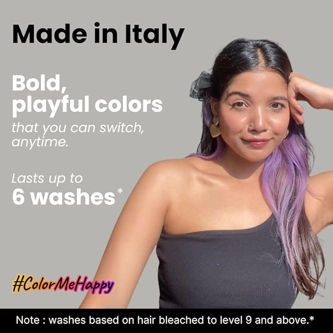 2.Oh Italian- Lavender Hair Color For Women & Men Lasts upto 5-6 Washes - 100 ml