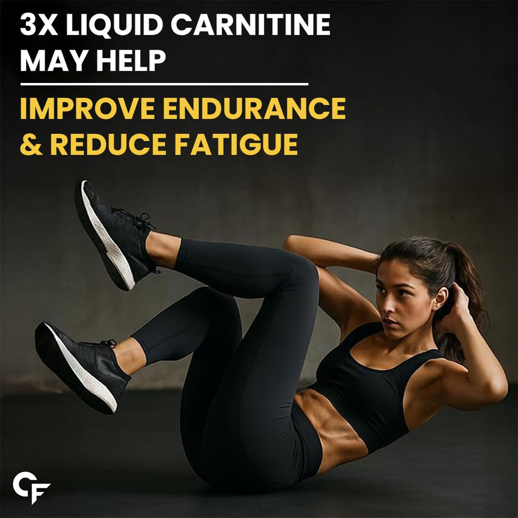 Carbamide Forte L Carnitine Liquid 3300mg | L-Carnitine Liquid With Vitamins | L'Carnitine Supplement For Pre & Post Workout To Suppoer Energy, Recovery & Metobolism | Mango Flavor - 450ml
