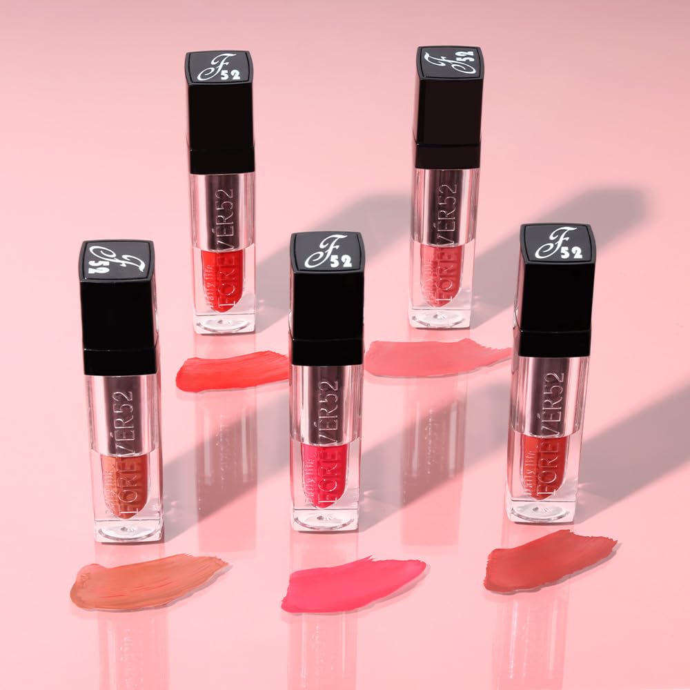 Daily Life Forever52 Smooth Longlasting Liquid Matte Lipstick (Neon Red, 5.5ml)