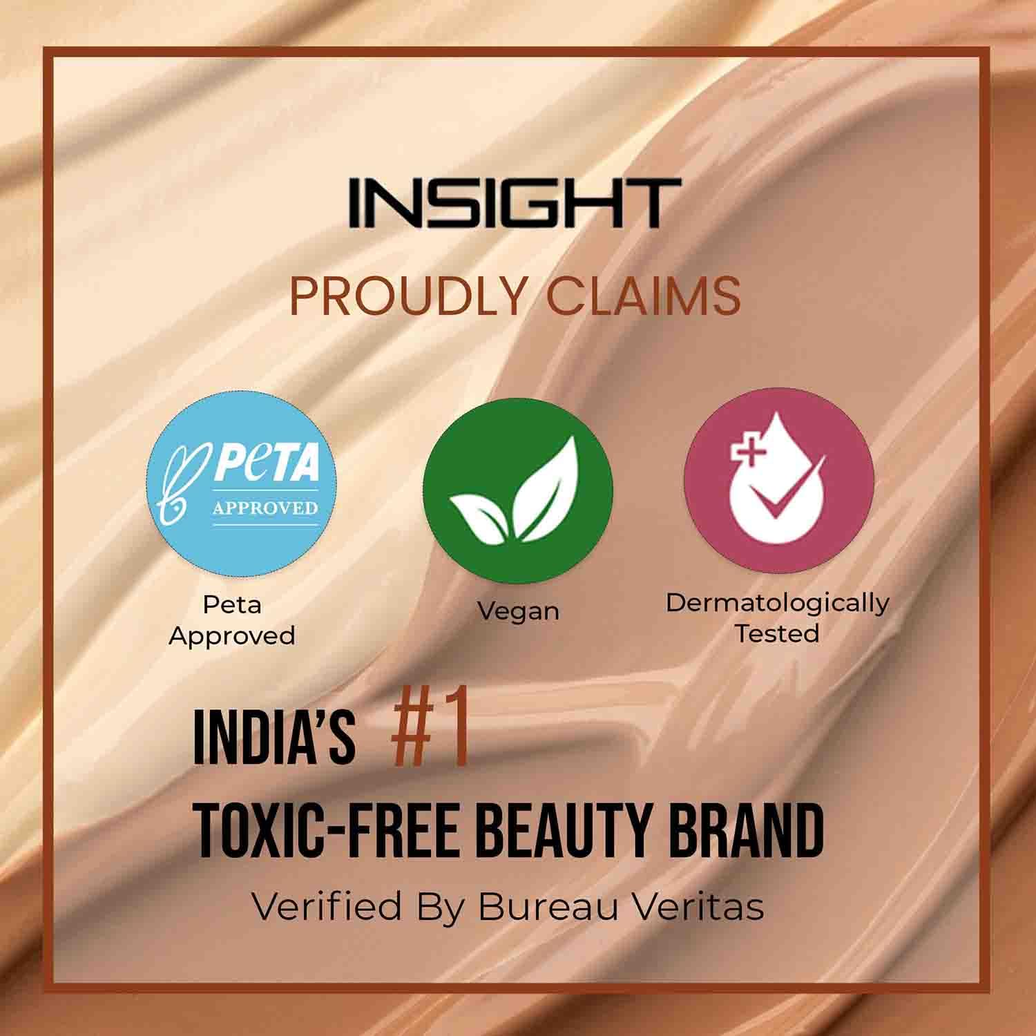 INSIGHT Pro Concealer Palette â€“ Shade Concealer | Makeup Wheel for Face | Satinâ€“Matte Finish | 3-in-1 Conceal, Contour & Correct | Waterproof | Full Coverage | 15gm