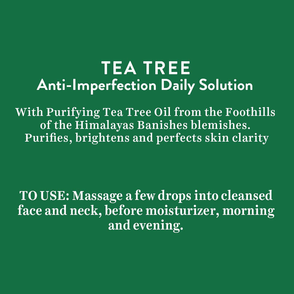 Biotique Tea Tree Anti-Imperfection Daily Solution Face Serum for Normal to Oily Skin, 30ml