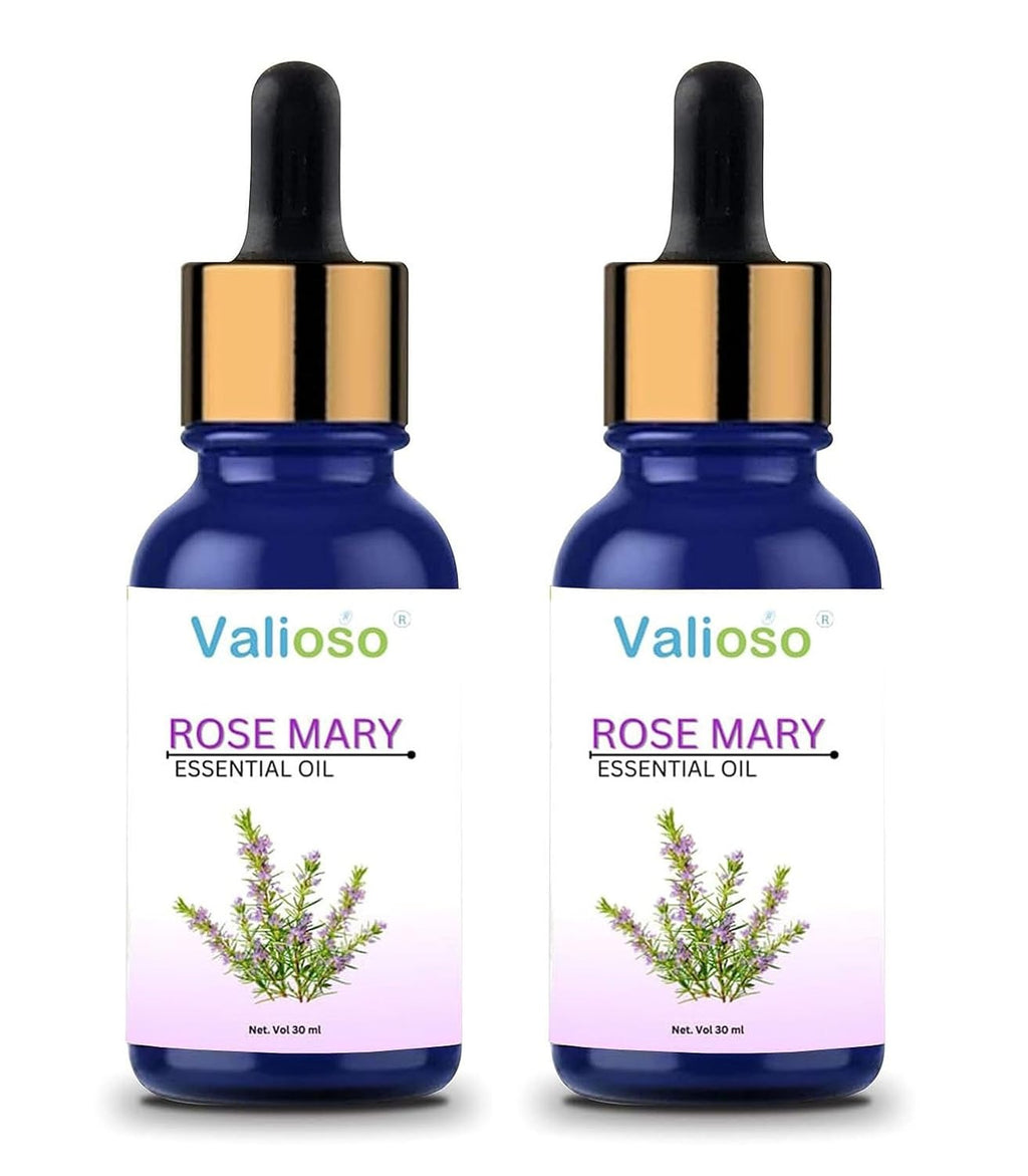 Valioso Rosemary For Hair Growth Essential Oil - 30 ml (Pack of 2)