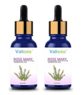 Valioso Rosemary For Hair Growth Essential Oil - 30 ml (Pack of 2)