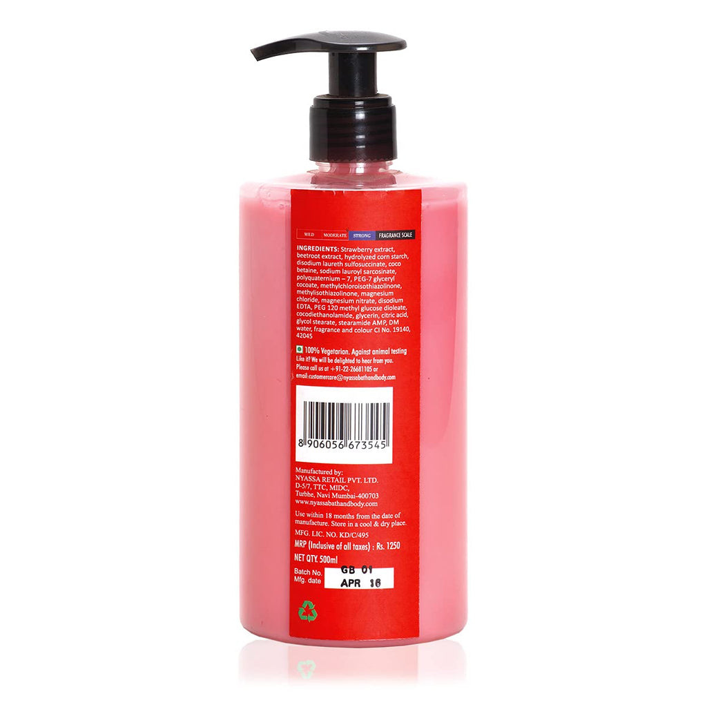 Nyassa Berry Berry Shower Gel - 500 Ml