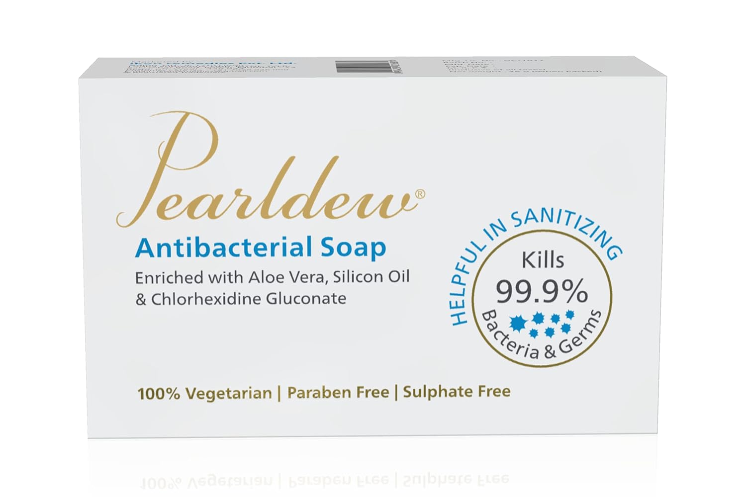 Pearldew Antibacterial Sanitizing Soap - 75 Gms | Pack of 4