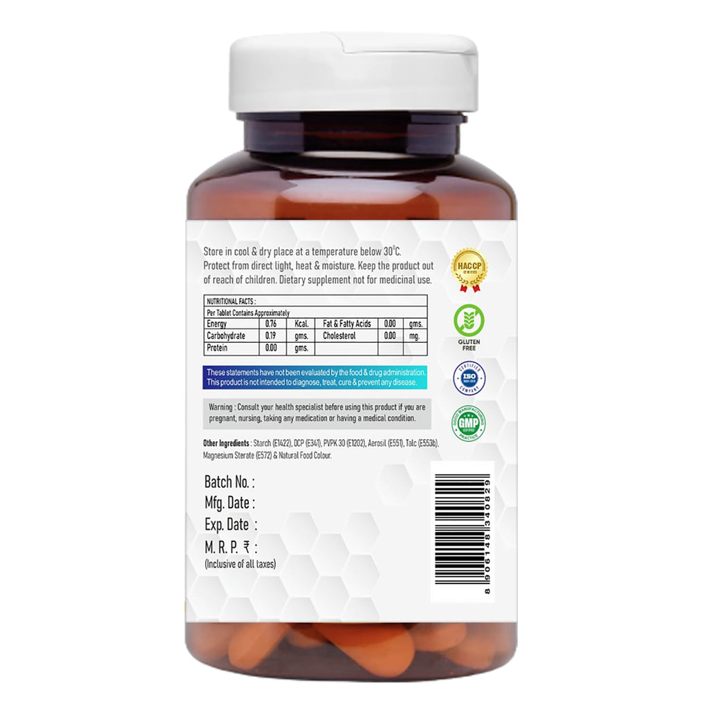 The Vitamin Factory Multivitamin For Men | Multimineral, Ginseng, Grape Seed Extract| Enhances Energy, Stamina, Boost Immunity- 90 Vegetable Tablet
