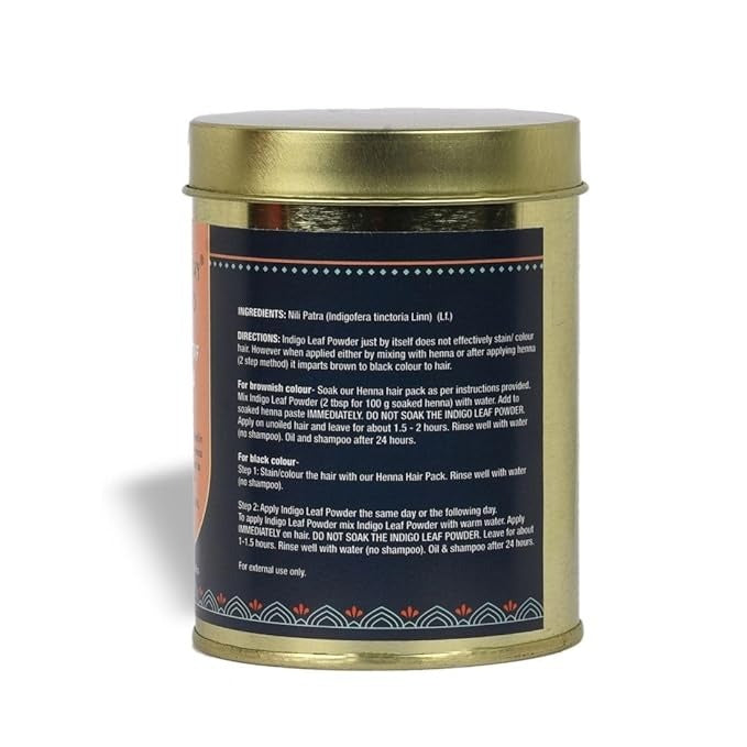 Earthy Sapo All Natural Indigo Leaf Powder - 200 gms