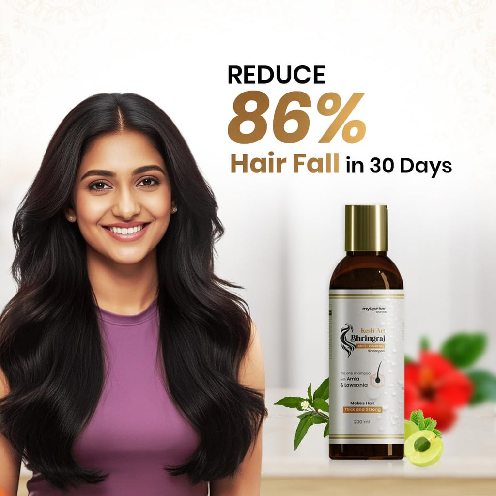 Myupchar Ayurveda KeshArt Bhringraj Anti Hairfall Shampoo - 200 ml