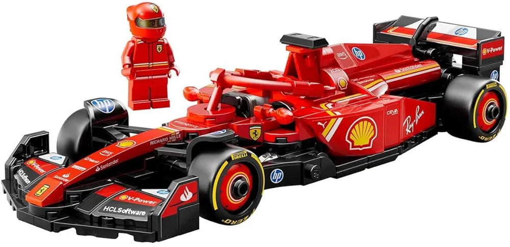 Lego Speed Champions Ferrari SF-24 F1 Race Car Driver Set 77242 Building Blocks Toys for 10+ Gift for Boys and Girls