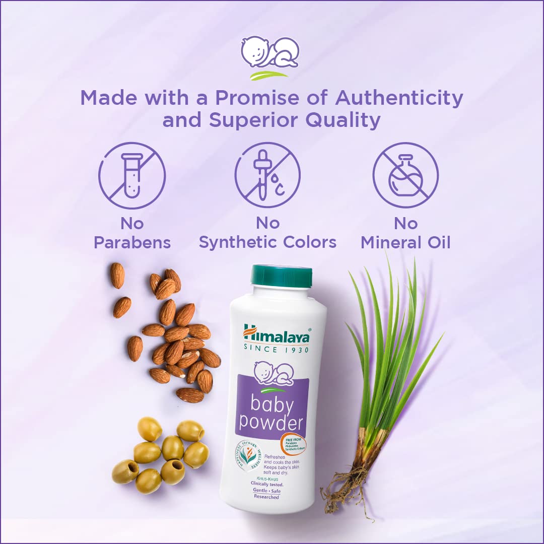 Himalaya Baby Powder 700g | Refreshes and keeps baby's skin smooth and dry